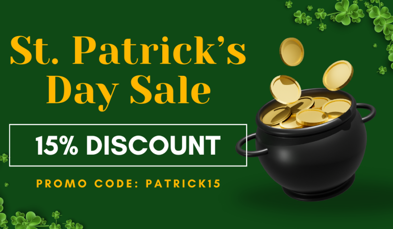 st patricks promo