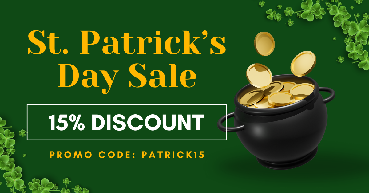 st patricks promo
