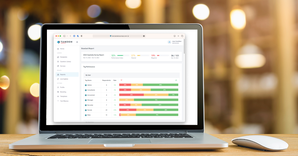 How to use Tandem Surveys to measure progress